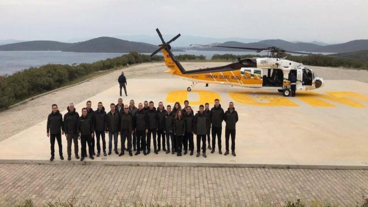 Skorsky T-70'ler konuşlandırıldı! Ormanın gözü olacaklar