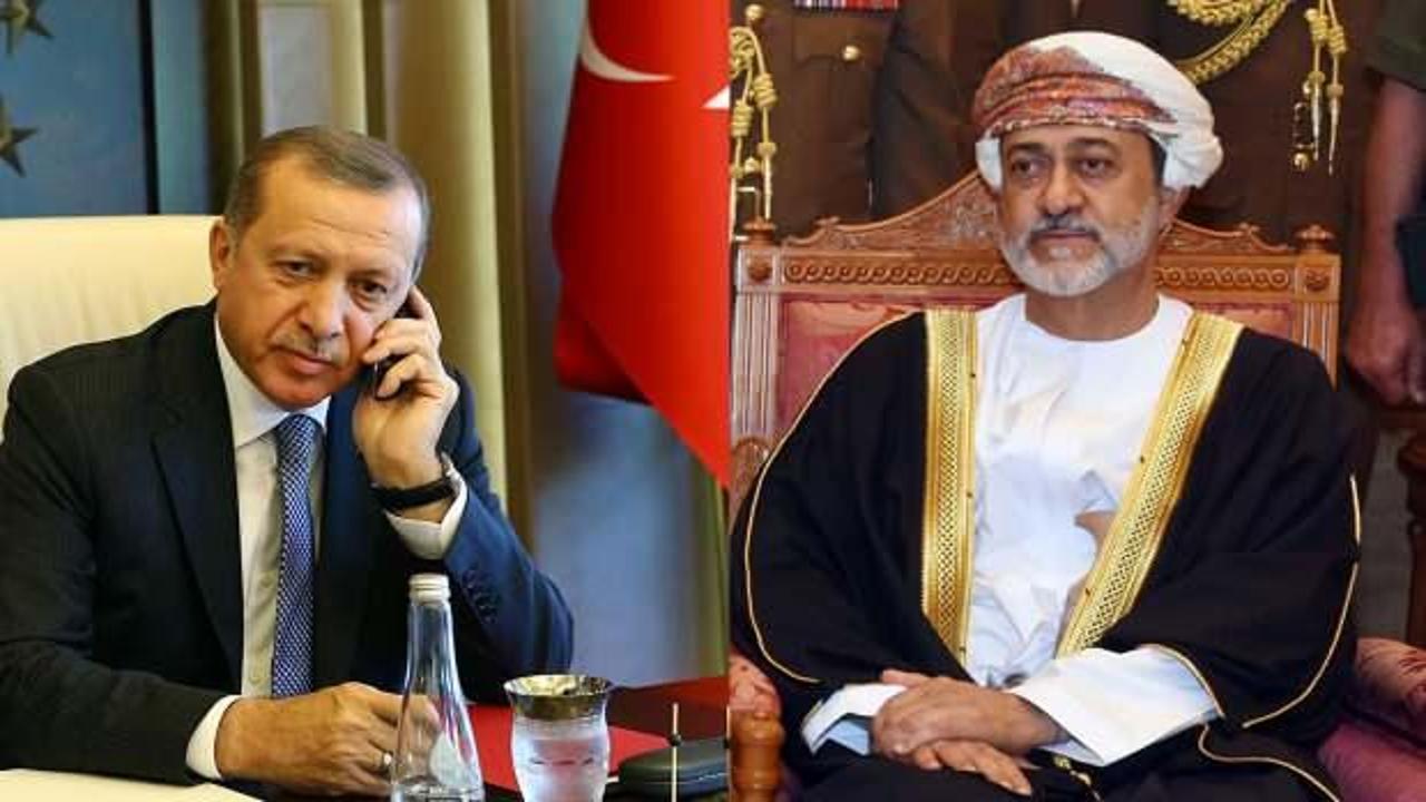 Başkan Erdoğan, Umman Sultanı Tarık ile telefonda görüştü