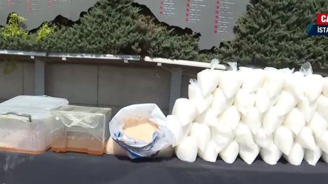 İstanbul'da 849 kilo 880 gram uyuşturucu ele geçirildi
