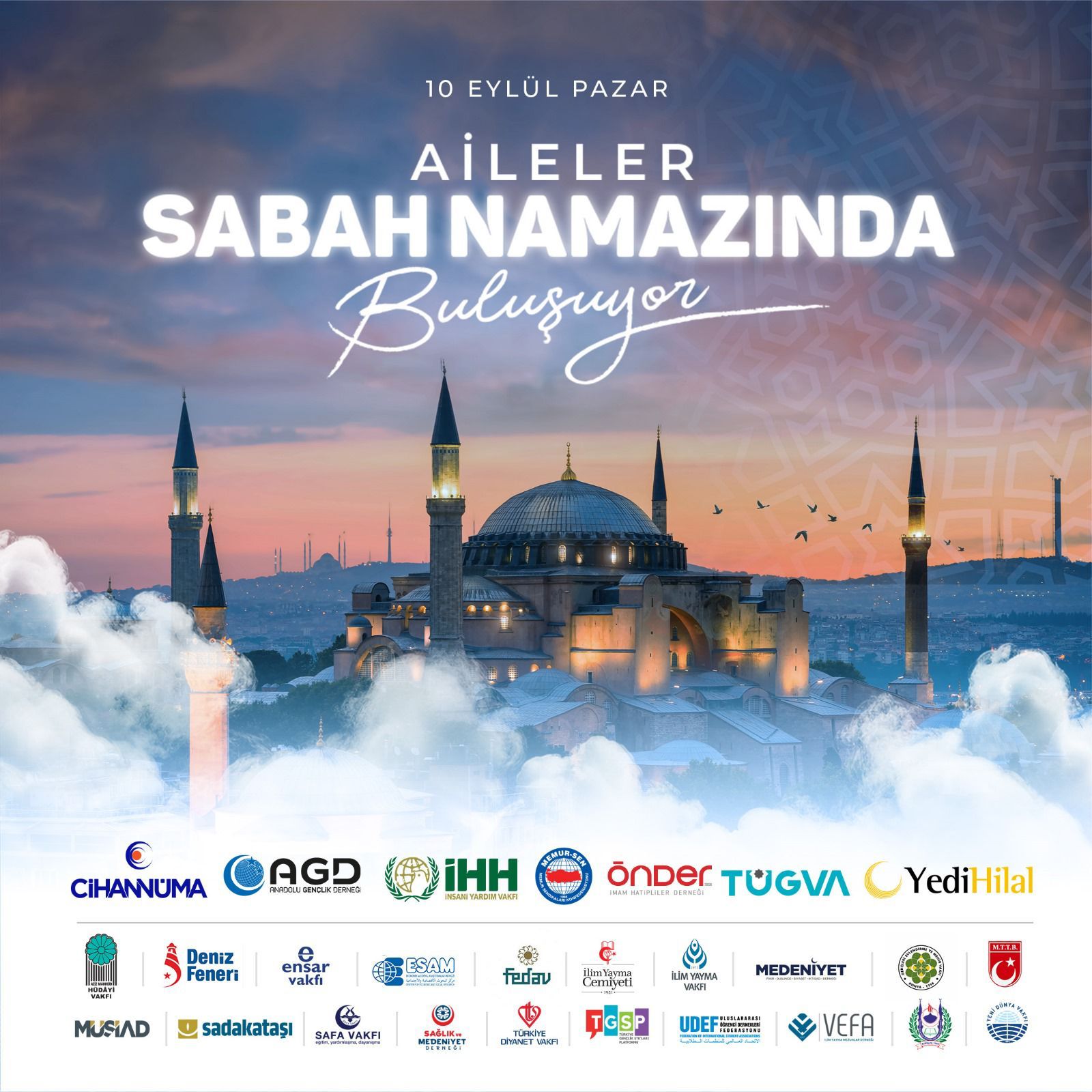Haydi Bursa Sabah Namazında Ulu Cami'de buluşuyoruz.