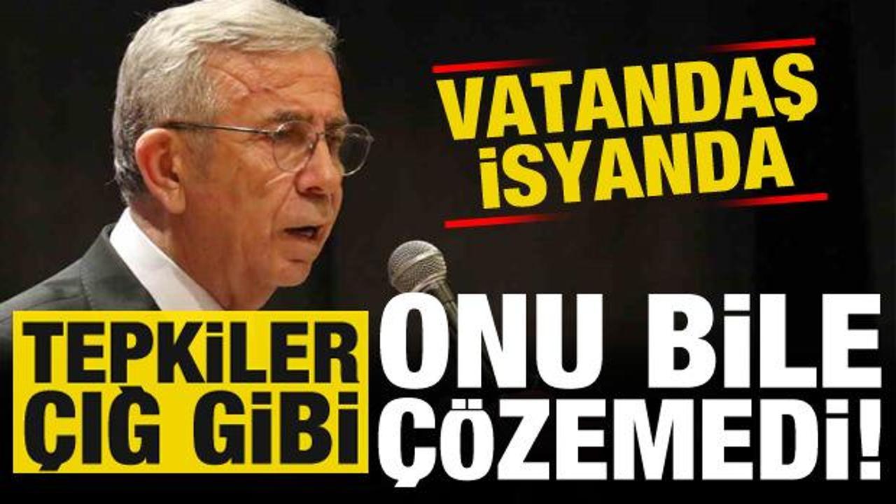 Ankara'da tepkiler çığ gibi!