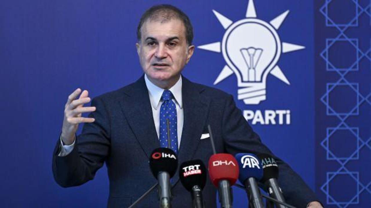 AK Parti Sözcüsü Çelik'ten İsrail'i savunup Filistin'i görmeyenlere tepki