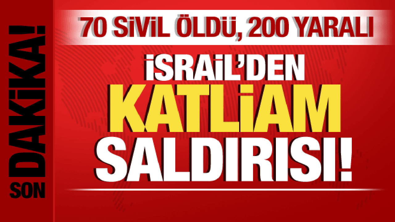 Son dakika: İsrail, Gazze'den kaçan sivillerin konvoyunu vurdu: 70 ölü, 200 yaralı