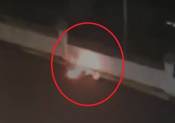 Bursa’da camdan atılan valiz bomba paniğine sebep oldu
