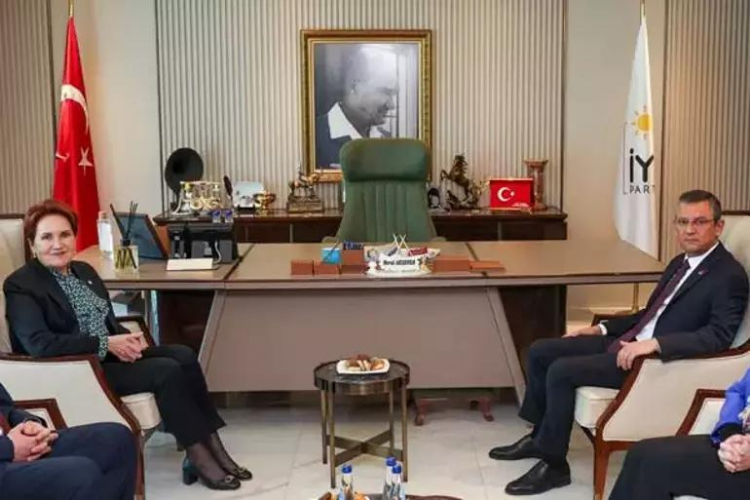 Özgür Özel'den Akşener'e taziye ziyareti