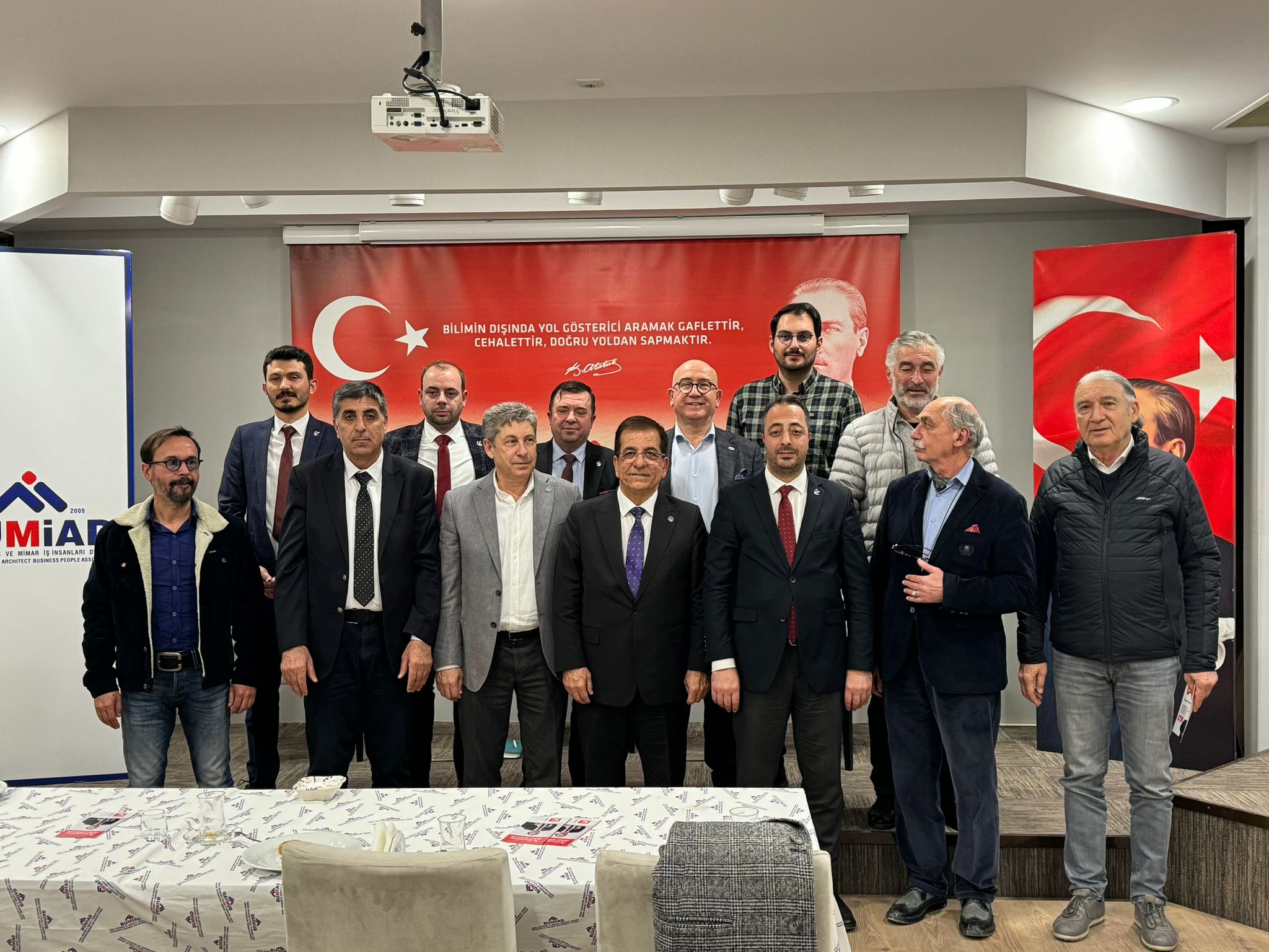 Sedat Yalçın BUMİAD'ı ziyaret etti!