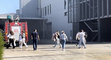 Bursa'da tekstil fabrikasında korkutan yangın