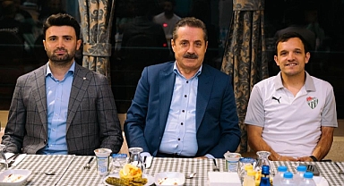 Bursaspor moral yemeğinde bir araya geldi