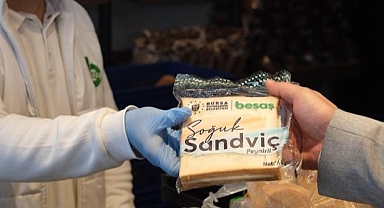 BESAŞ'ta Soğuk Sandviçler Raflarda Yerini Aldı