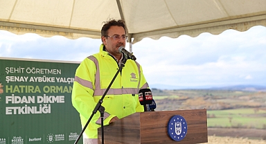 Büyükşehir’den şehit Aybüke öğretmen anısına hatıra ormanı