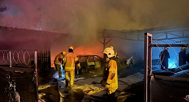 Bursa'da feci yangın