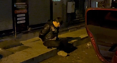 Uygulamadan kaçan alkollü sürücü polis aracına çarptı