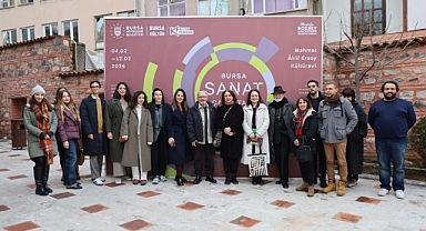 Bursa sanat çalıştayı, kent, mekan, hafıza sergisi ile taçlandı
