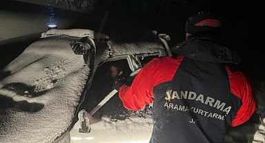 Eksi 8 derecede mahsur kaldılar: JAK timleri böyle kurtardı