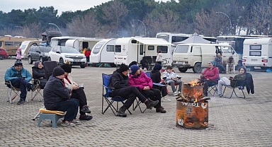 Karavan tutkunları Orhangazi'de buluştu