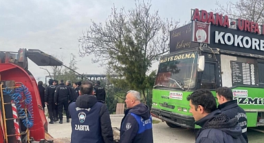 Lokanta minibüslere operasyon