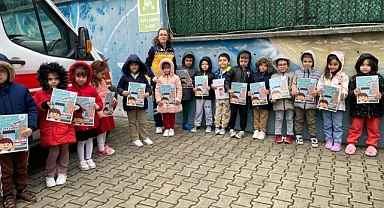 Miniklerde '112 Acil' farkındalığı oluşuyor