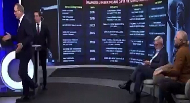 CANLI YAYINDA BİRBİRLERİNE GİRDİLER