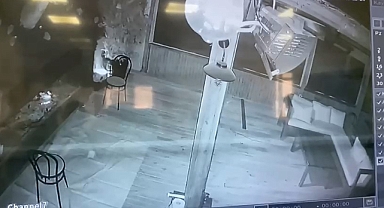 Sahurda yapılan mangalın ateşi oteli yakmış