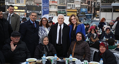 Büyükşehir'den Gemlik'te 3000 kişilik iftar sofrası