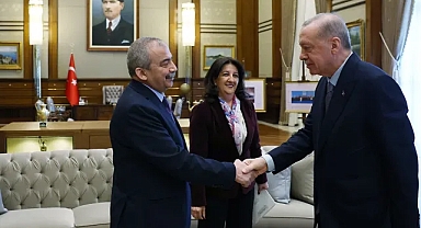 Gündem Terörsüz Türkiye! Cumhurbaşkanı Erdoğan-DEM Parti görüşmesi başladı