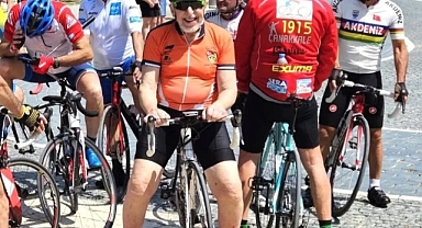 Kaza kurbanı 88 yaşındaki milli bisikletçi son yolculuğuna uğurlandı