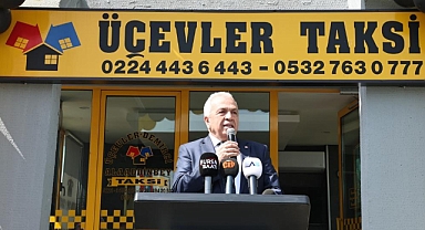 Üçevler’de modern taksi durağı hizmete açıldı
