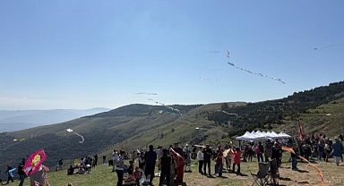 Uçurtmalar, gökyüzünü renklendirdi