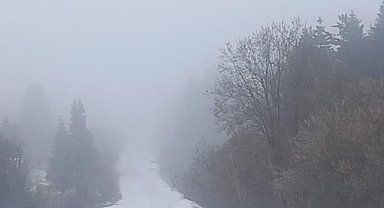 Uludağ'a nisan ayında kar yağdı