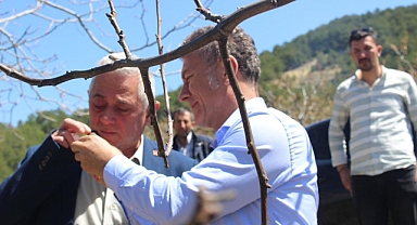 Uludağ'ın güneyi dondu