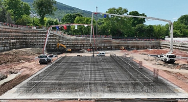 Atatürk Spor Salonu’nun temeli törenle atıldı