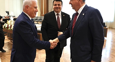Başkan Bozbey’den KKTC Cumhurbaşkanı Tatar’a ziyaret