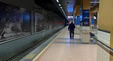 Bursa'da toplu ulaşımda grev.. Metro seferlerini stajyerler yaptı