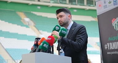 Bursaspor Başkanı Enes Çelik: "Yeni sezon bambaşka olacak"