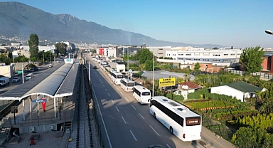 BURULAŞ eylemine karşı Kestel Belediyesi'nden ücretsiz servis hizmeti
