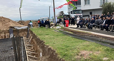 Hafızlık Yatılı Kur'an Kursu binasının temeli atıldı