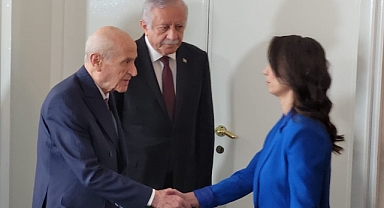 MHP Lideri Bahçeli, DEM Parti heyeti ile görüştü