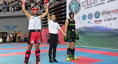 Mudanyalı genç sporcu dünya ikincisi oldu