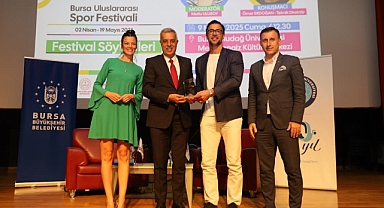 Ömer Erdoğan, Bursa Uluslararası Spor Festivali’nin konuğu oldu