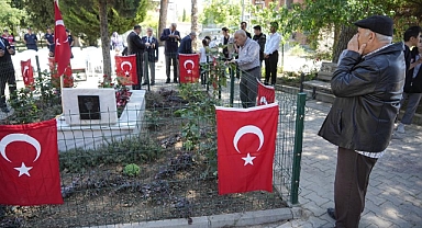 Şehidinin adının verildiği okul öğrencilerinden şehide vefa