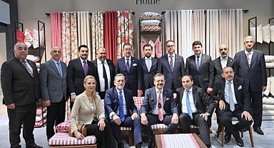 TOBB Başkanı Hisarcıklıoğlu'ndan HOMETEX Fuarı'na tam not