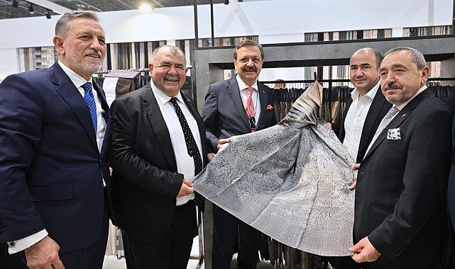 TOBB Başkanı Hisarcıklıoğlu'ndan HOMETEX Fuarı'na tam not