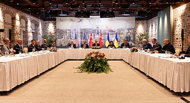 Türkiye -ABD-Ukrayna heyetleri arasındaki görüşme başladı