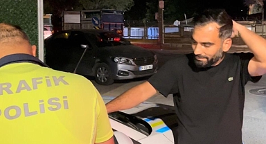 Bir promille ehliyeti kaptırınca kendine böyle bela okudu