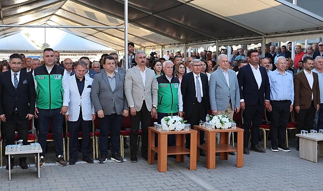 Bursa Büyükşehir Belediyesi, Sıvı Gübre Tesisi'ni hizmete açtı