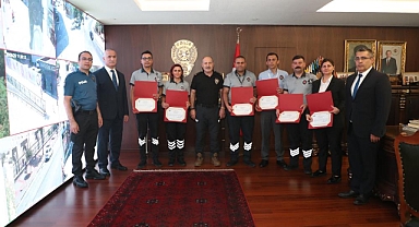 Bursa'da 'Özel Güvenlik Haftası' ziyareti