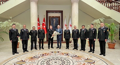 Bursa Valisi Erol Ayyıldız, jandarma teşkilatının 186. kuruluş yılını kutladı