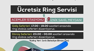 Büyükşehir'den 'Fazıl Say İznik Türküsü’ konserine ulaşım kolaylığı