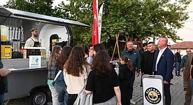 Gezici kafeye büyük ilgi