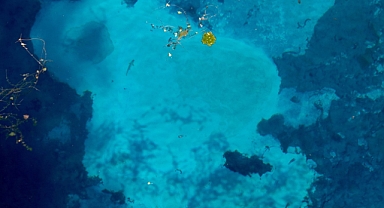 Tabiat harikası Gökpınar Gölü, turkuaz tonu ile herkesi hayran bırakıyor